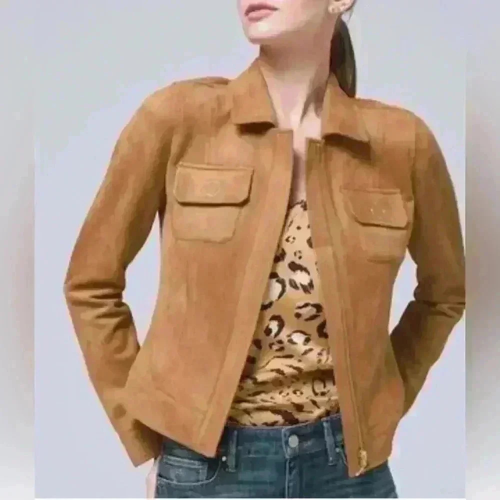 White House Black Market Tan Jacket